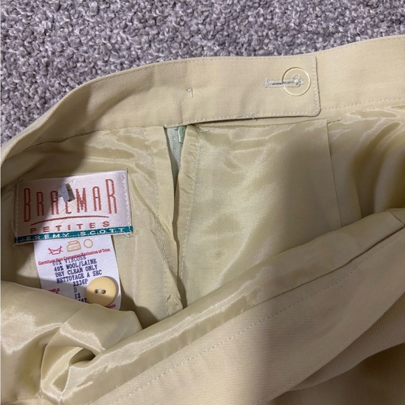 Vintage Yellow Knee Length Skirt‎ Size 6 Small / Medium - Picture 4 of 9